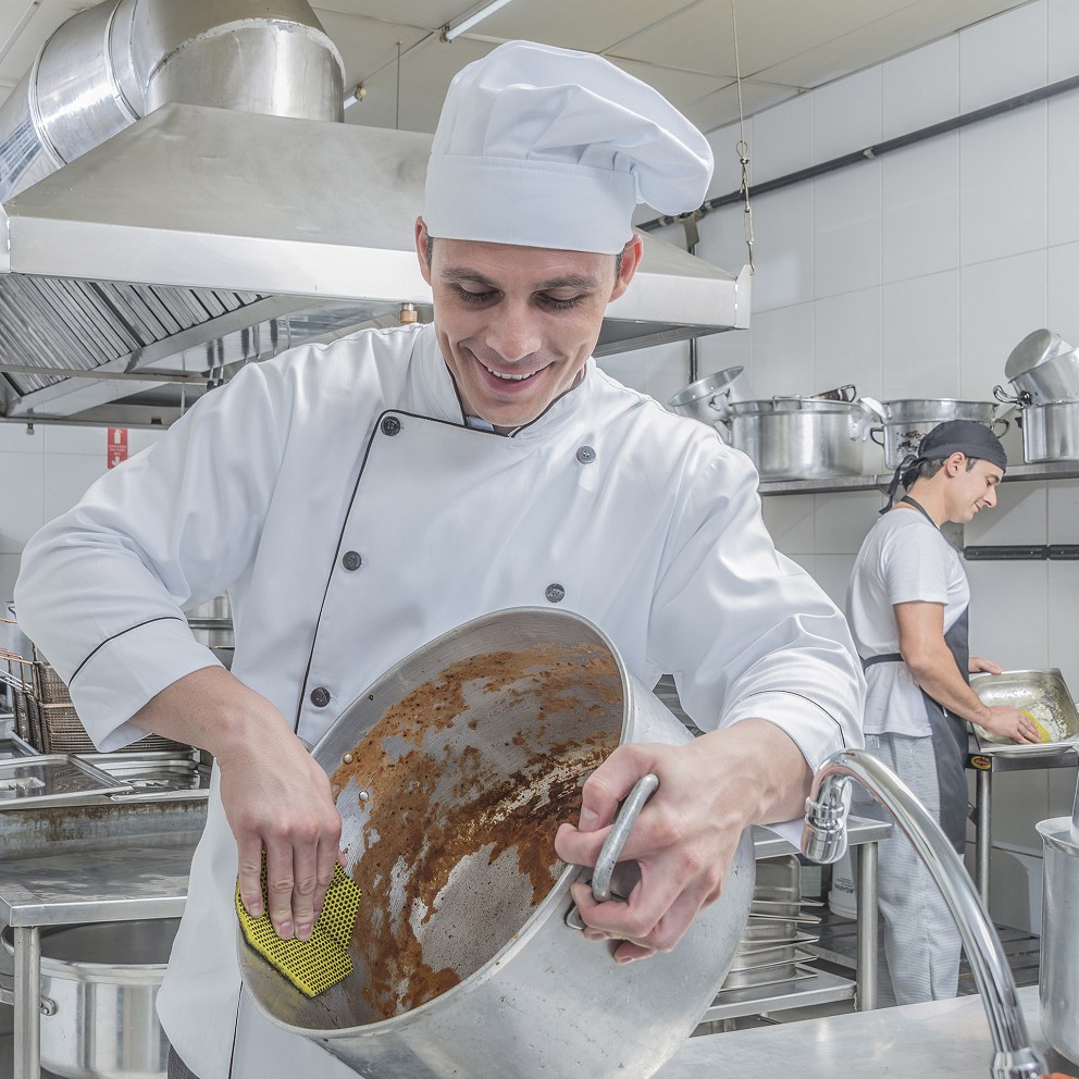 3M Scotch Brite™ Fibra a doppia funzione 96 HEX